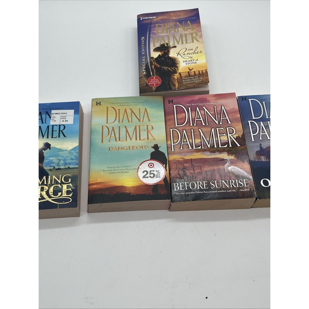 Wyoming Men Western Romance Lot of 5 Paperback Books by Diana Palmer Novels - Picture 12 of 16